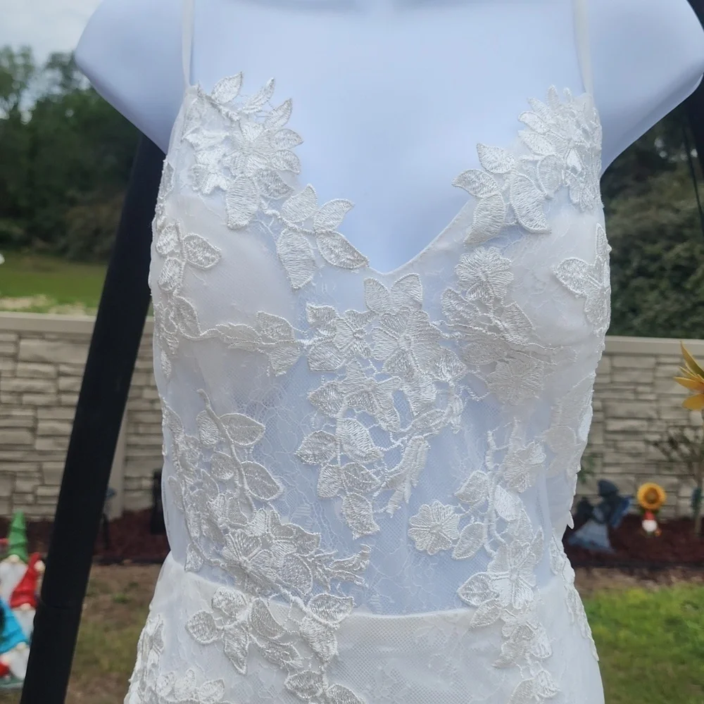 NWT VINTAGE WEDDING GOWN - Picture 7 of 12